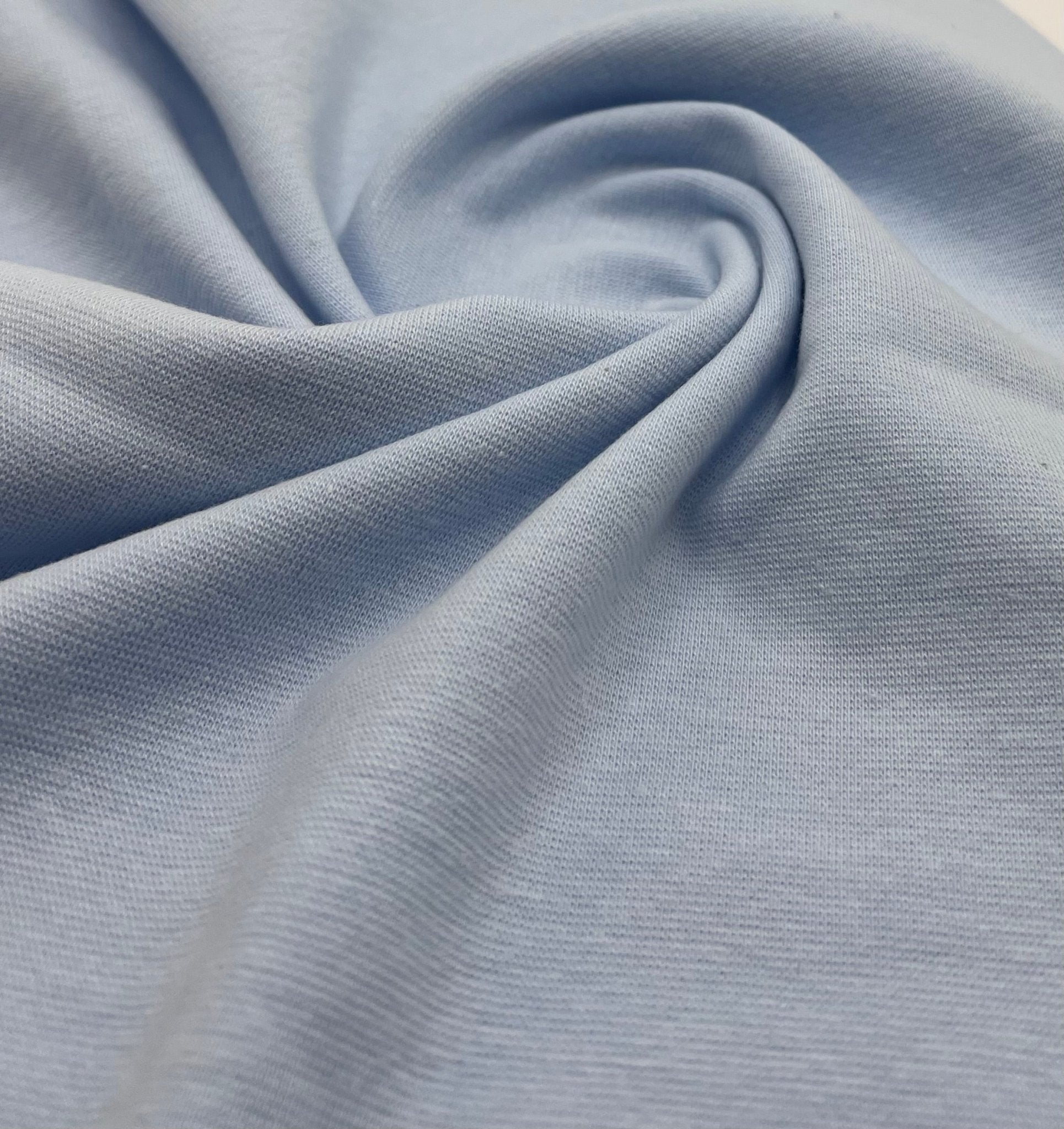 Jersey Cuffing Ribbing Fabric 270 GSM Cotton Knit 70cm Wide Tubular - T9 Fabrics